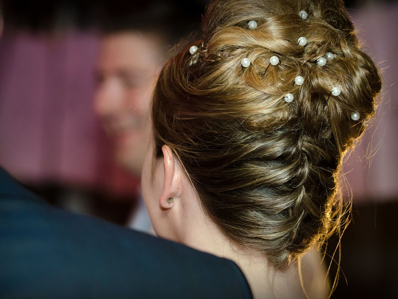 adornos para el pelo para bodas de noche